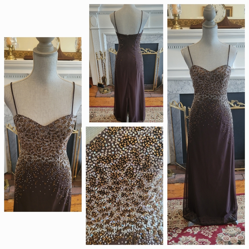 JS Boutique Beaded Gown